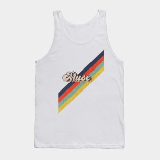 retro vintage color Muse Tank Top